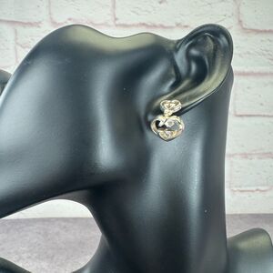 Gucci Love Britt Double Heart Drop Earrings